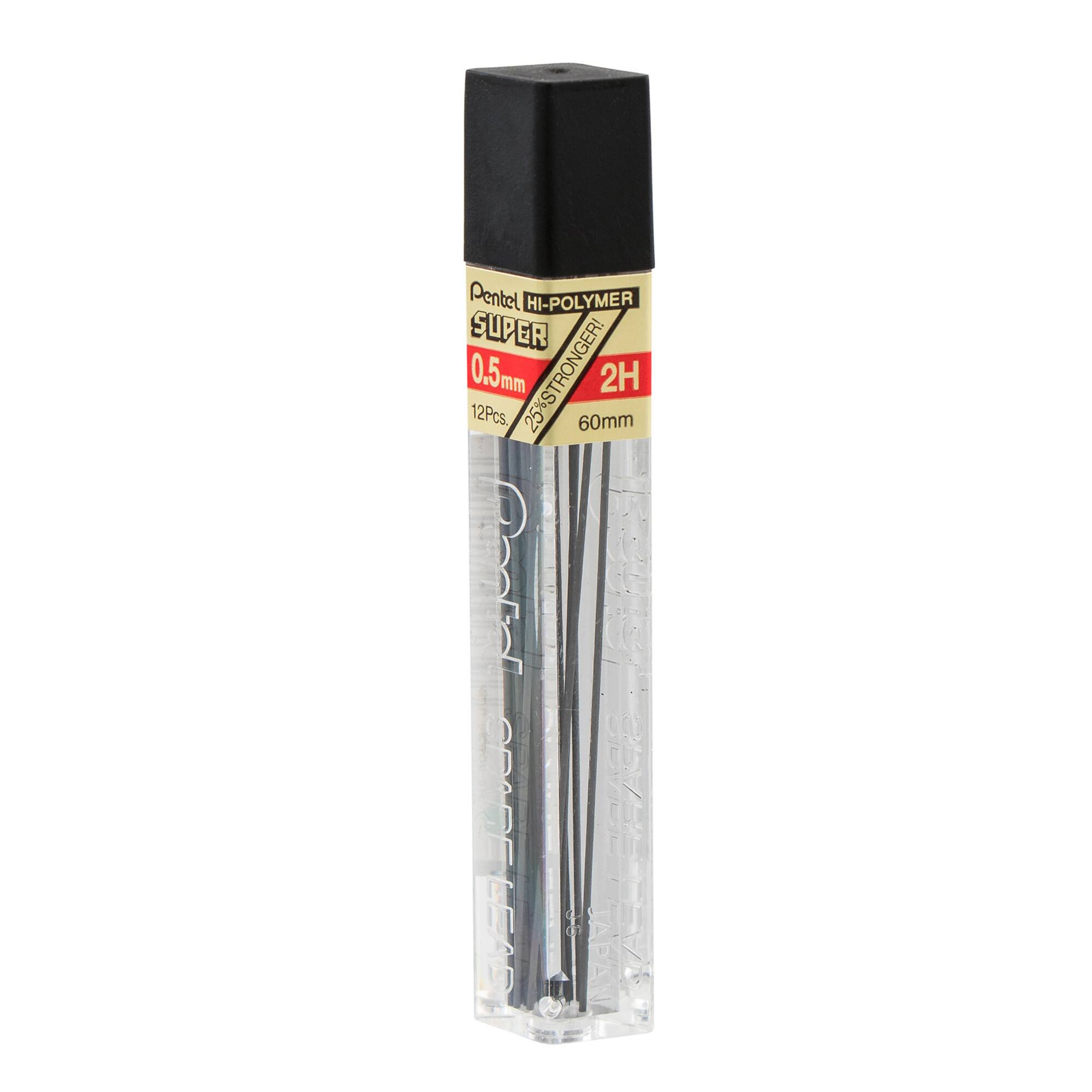 Pentel® Super Hi-Polymer® Fine 0.5mm Pencil Lead Refills